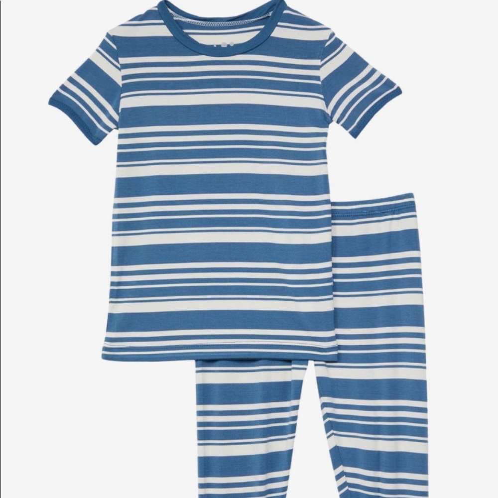 Kickee Pants Short Sleeve Pajama Set size 2T